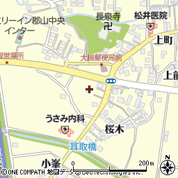 福島県郡山市大槻町三角田67-1周辺の地図