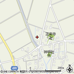新潟県長岡市高島町1258周辺の地図