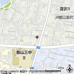 三浦精肉店周辺の地図