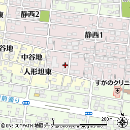 福島県郡山市静西1丁目283周辺の地図