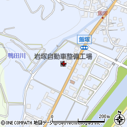 岩塚自動車整備工場周辺の地図