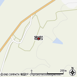 福島県南会津郡只見町寄岩周辺の地図