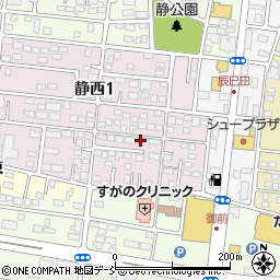 福島県郡山市静西1丁目115周辺の地図