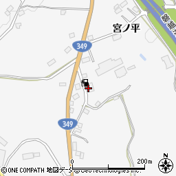 福島県田村市船引町門沢宮ノ平192周辺の地図
