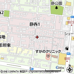 福島県郡山市静西1丁目111周辺の地図