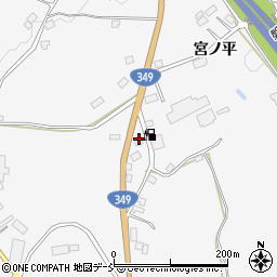 福島県田村市船引町門沢宮ノ平191周辺の地図