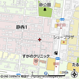 福島県郡山市静西1丁目126周辺の地図