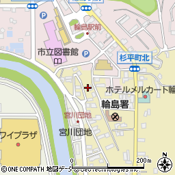 石川県輪島市杉平町（深見田）周辺の地図