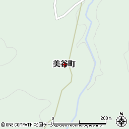 石川県輪島市美谷町周辺の地図