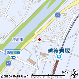 新潟県長岡市飯塚1101周辺の地図
