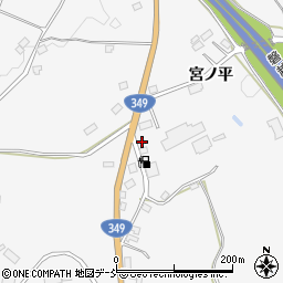 福島県田村市船引町門沢宮ノ平177周辺の地図