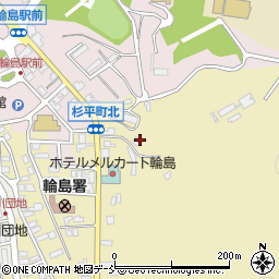 石川県輪島市杉平町矢田周辺の地図
