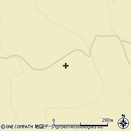 福島県大沼郡会津美里町東尾岐上沢田周辺の地図