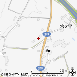福島県田村市船引町門沢宮ノ平203周辺の地図