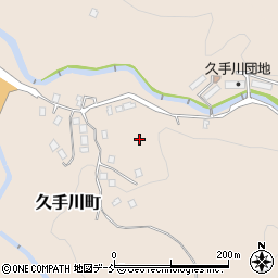 石川県輪島市久手川町堂山周辺の地図