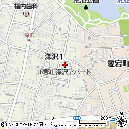 ＪＲ東日本深沢アパート３号棟周辺の地図