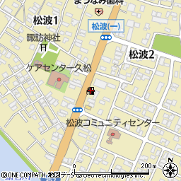 ＥＮＥＯＳ松波ＳＳ周辺の地図
