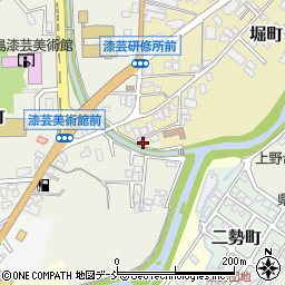 石川県輪島市南町周辺の地図
