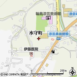石川県輪島市水守町堂端周辺の地図
