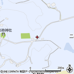 福島県郡山市横川町二斗蒔周辺の地図