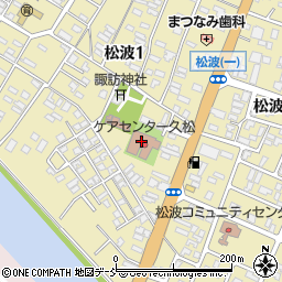 会館久松周辺の地図