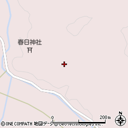 福島県田村市都路町古道反田周辺の地図