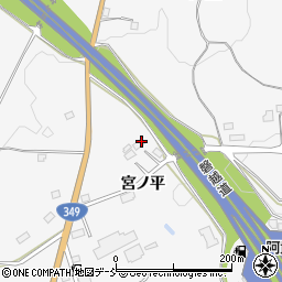 福島県田村市船引町門沢宮ノ平150周辺の地図