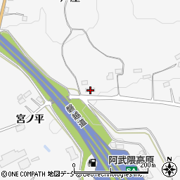 福島県田村市船引町門沢宮ノ平121周辺の地図