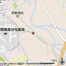 石川県輪島市久手川町堂前周辺の地図