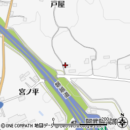 福島県田村市船引町門沢宮ノ平123周辺の地図