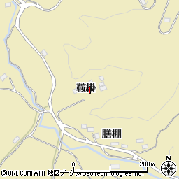 福島県田村市船引町芦沢鞍掛周辺の地図