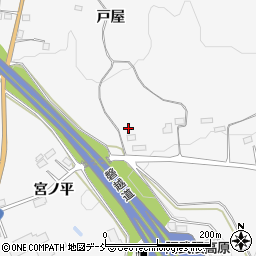 福島県田村市船引町門沢宮ノ平220周辺の地図