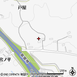 福島県田村市船引町門沢宮ノ平95周辺の地図