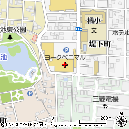 福島銀行ヨークベニマル堤下店 ＡＴＭ周辺の地図