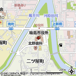 石川県輪島市周辺の地図
