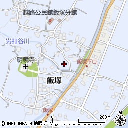 新潟県長岡市飯塚3802周辺の地図