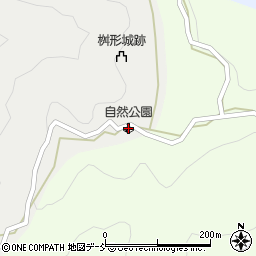 枡形山自然公園キャンプ場周辺の地図