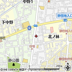 三共建設福島周辺の地図