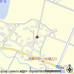 福島県郡山市大槻町（矢地内）周辺の地図
