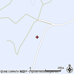 石川県珠洲市宝立町（黒峰い）周辺の地図