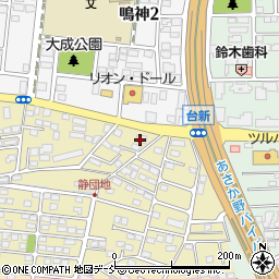 福島銀行大槻支店 ＡＴＭ周辺の地図