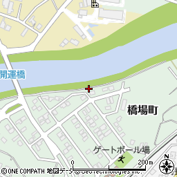 新潟県柏崎市橋場町18周辺の地図