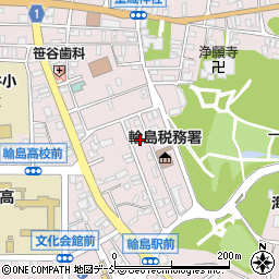 金沢地方検察庁輪島周辺の地図