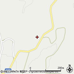 福島県田村市大越町上大越枇杷畑周辺の地図