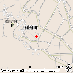 石川県輪島市稲舟町前田周辺の地図
