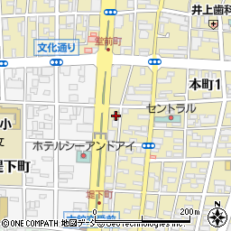 ファミリーマート郡山本町店周辺の地図