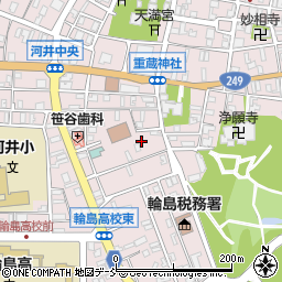 干場箸店周辺の地図