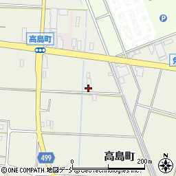 株式会社信江　高島砂利プラント周辺の地図