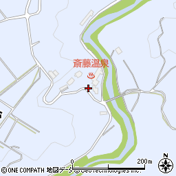 福島県三春町（田村郡）斎藤（惣角地）周辺の地図