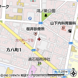 東日本倉庫株式会社　方八町倉庫周辺の地図